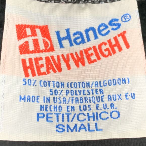 Vintage 90s Mackinac Island Michigan Sweatshirt Bicycle Bike USA Black S Small - Picture 6 of 7